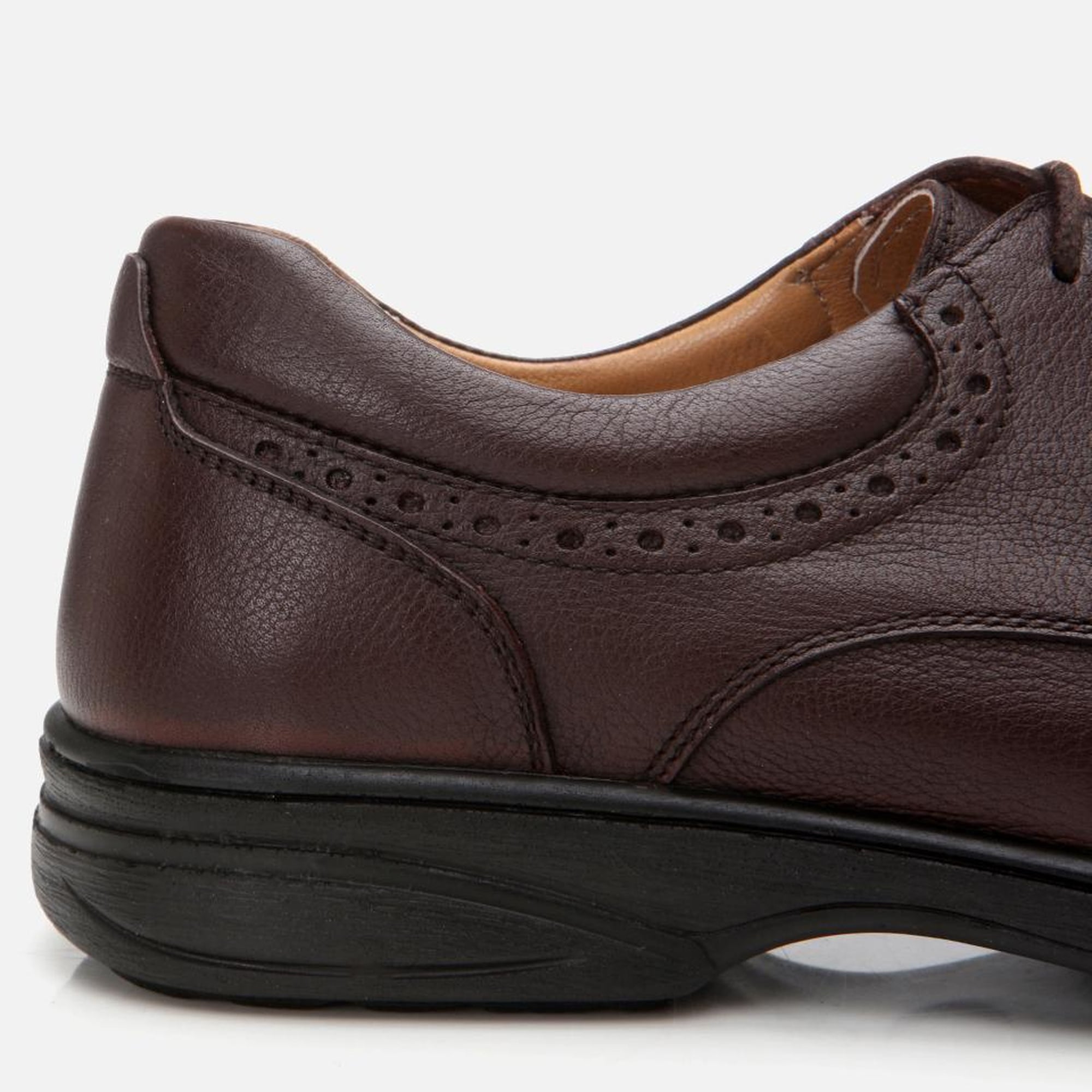 Erkek Deri Kahverengi Rahat Günlük Ayakkabı