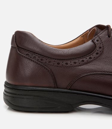  Erkek Deri Kahverengi Rahat Günlük Ayakkabı