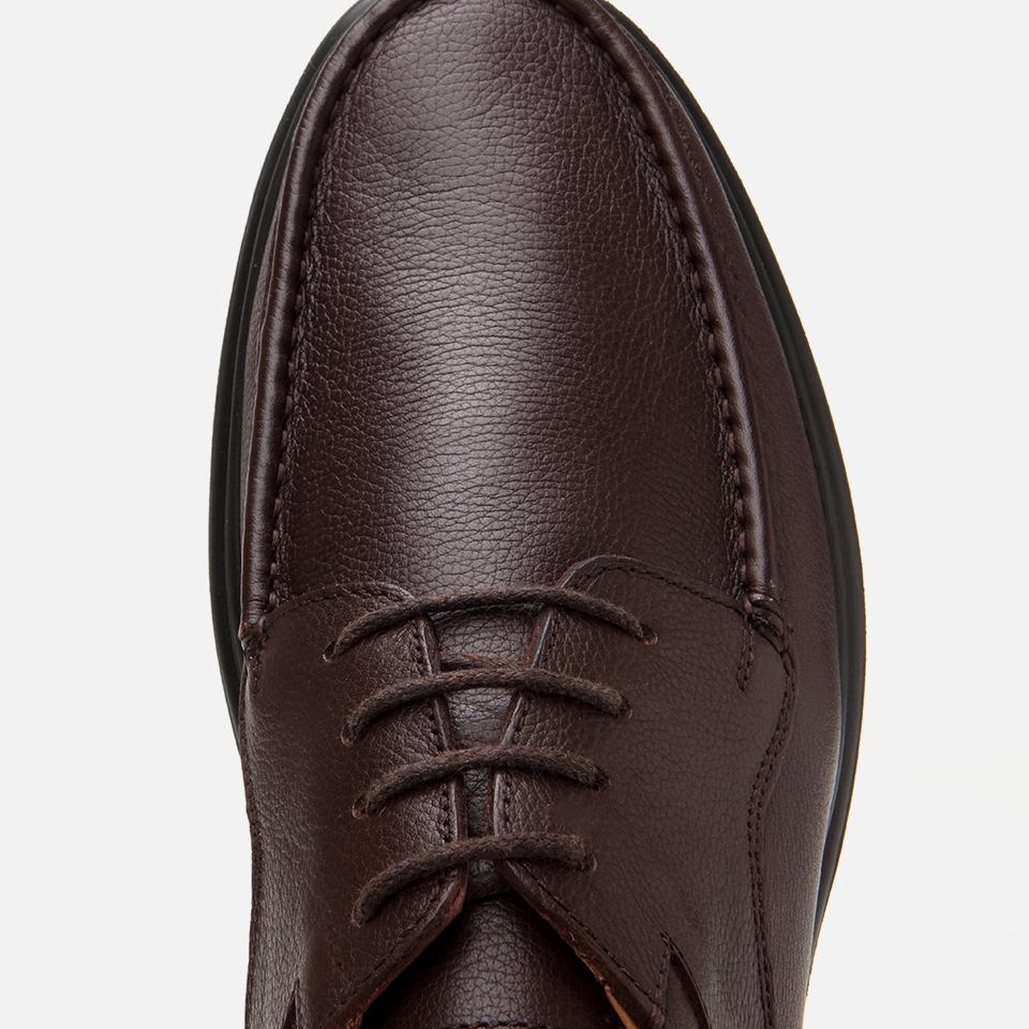 Erkek Deri Kahverengi Rahat Günlük Ayakkabı