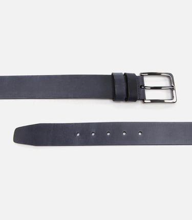  Erkek Deri Lacivert Kemer
