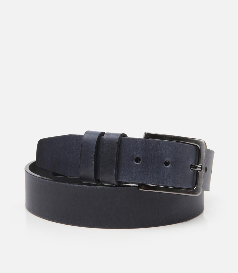  Erkek Deri Lacivert Kemer