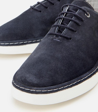  Erkek Süet Deri Lacivert Ultra Hafif Tabanlı Günlük Ayakkabı