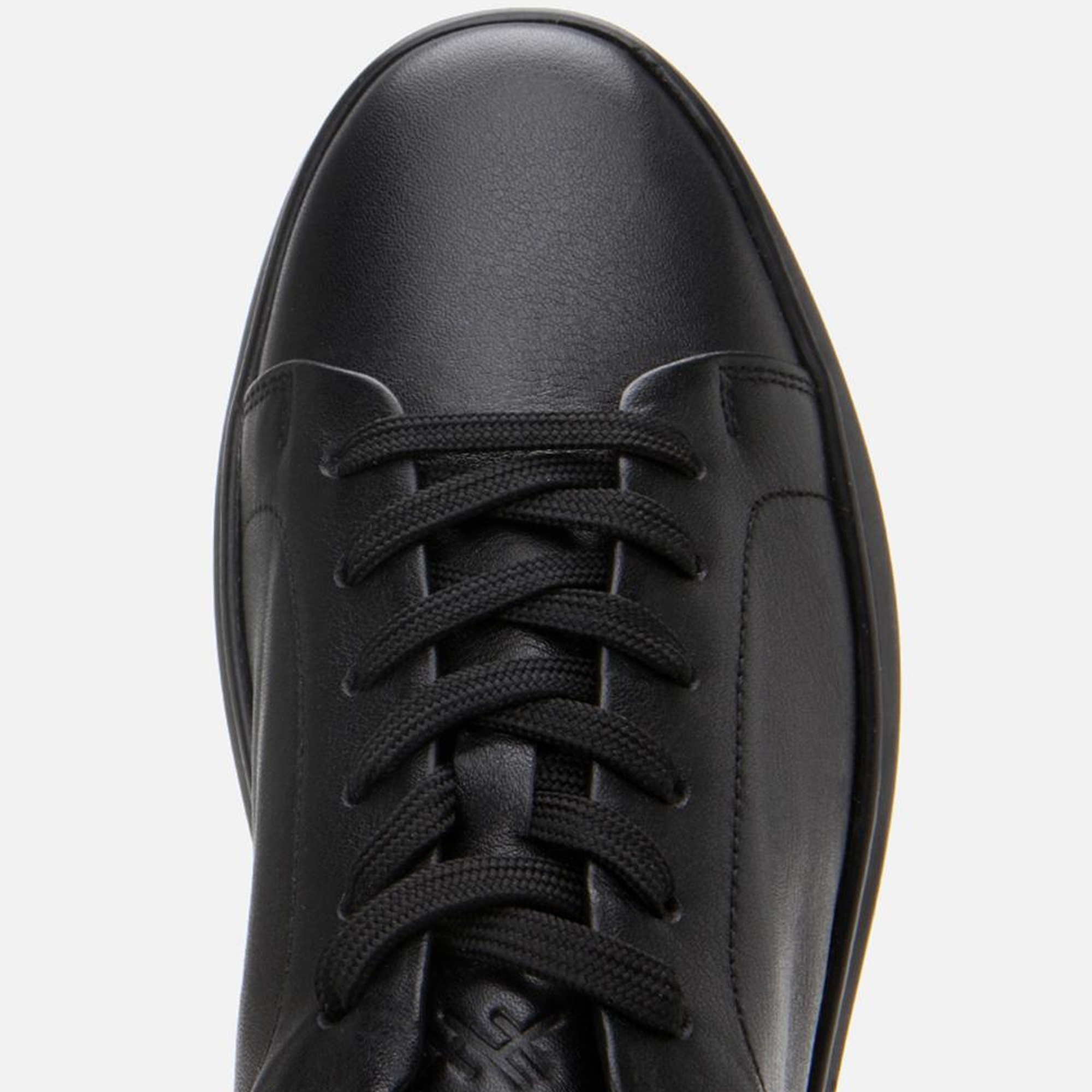 Erkek Deri Siyah Spor Ayakkabı