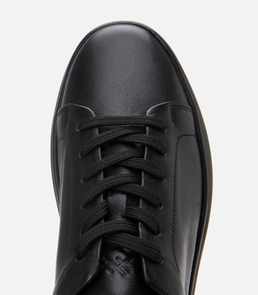  Erkek Deri Siyah Spor Ayakkabı