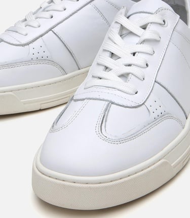  Erkek Deri Beyaz Spor Ayakkabı