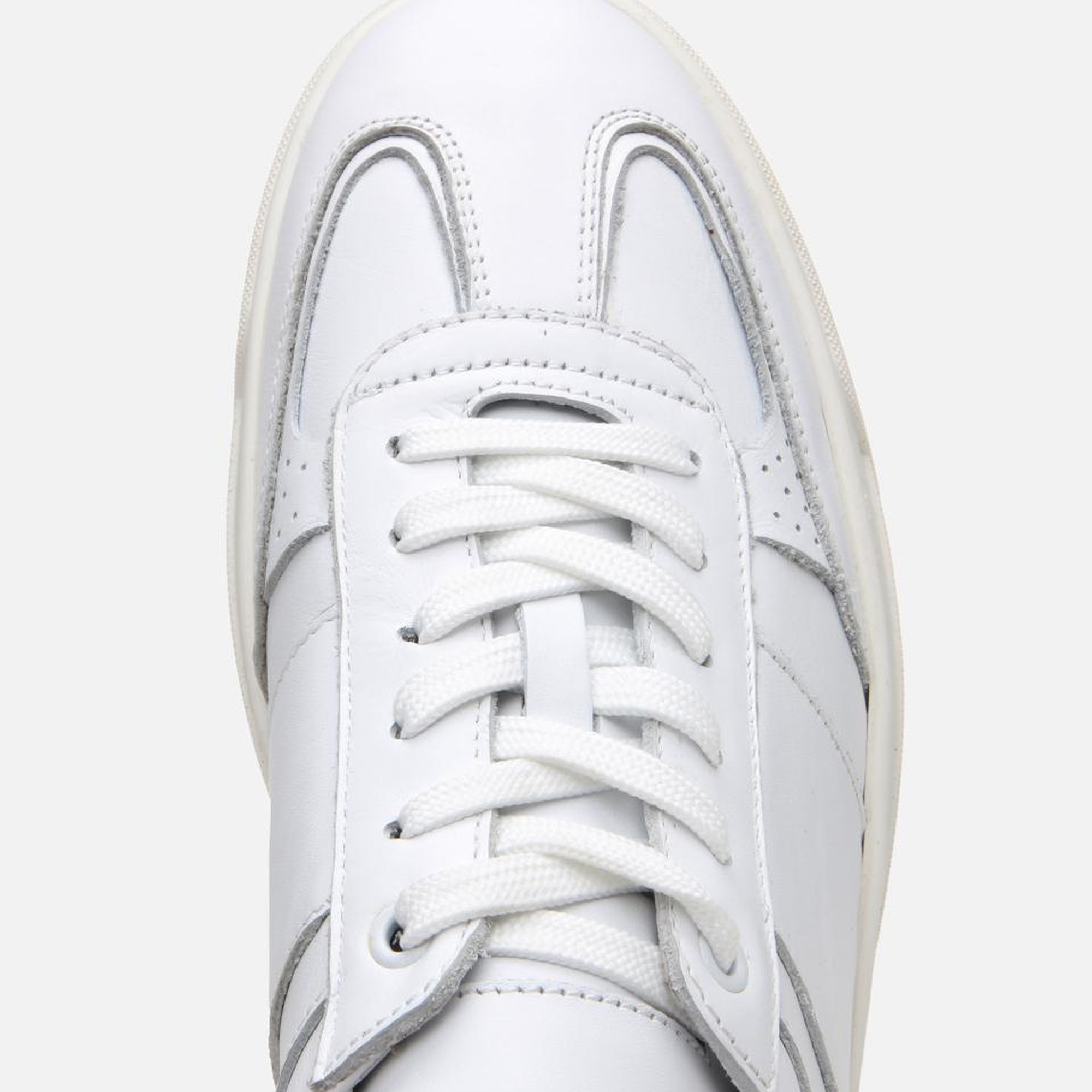 Erkek Deri Beyaz Spor Ayakkabı