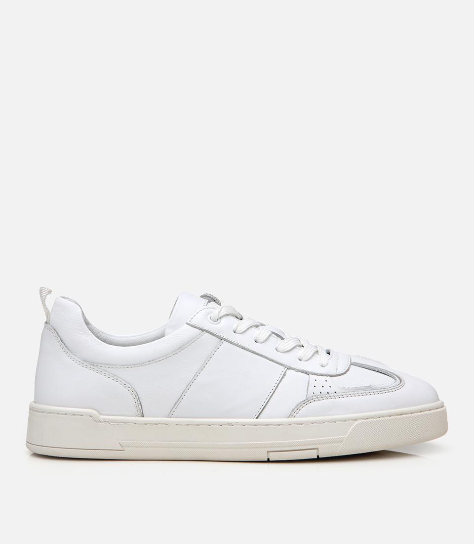  Erkek Deri Beyaz Spor Ayakkabı