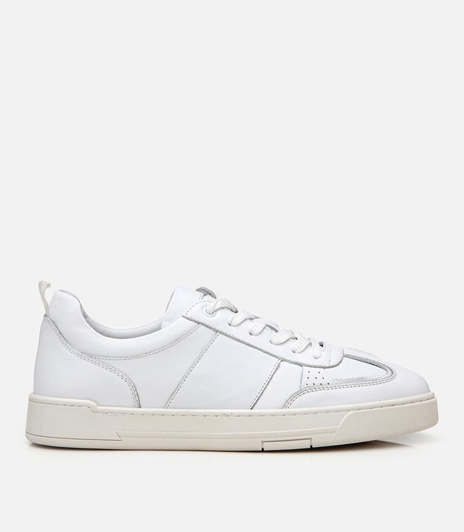  Erkek Deri Beyaz Spor Ayakkabı