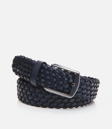  Erkek Deri Lacivert Kemer