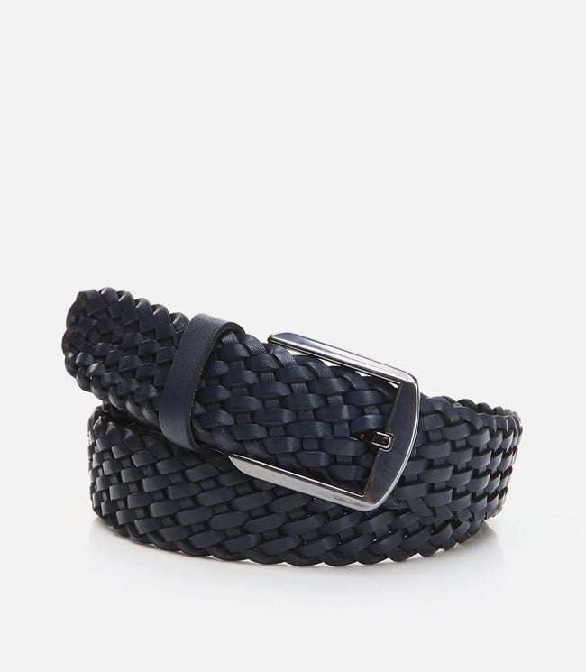  Erkek Deri Lacivert Kemer