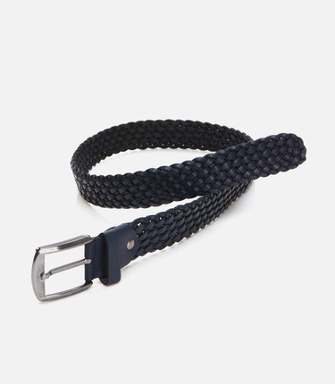  Erkek Deri Lacivert Kemer