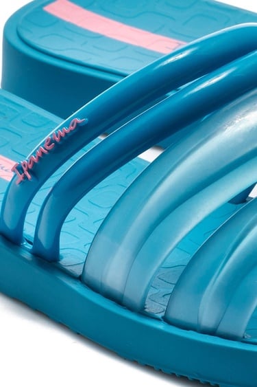  Puffer Kadın Terlik Mavi 35/42