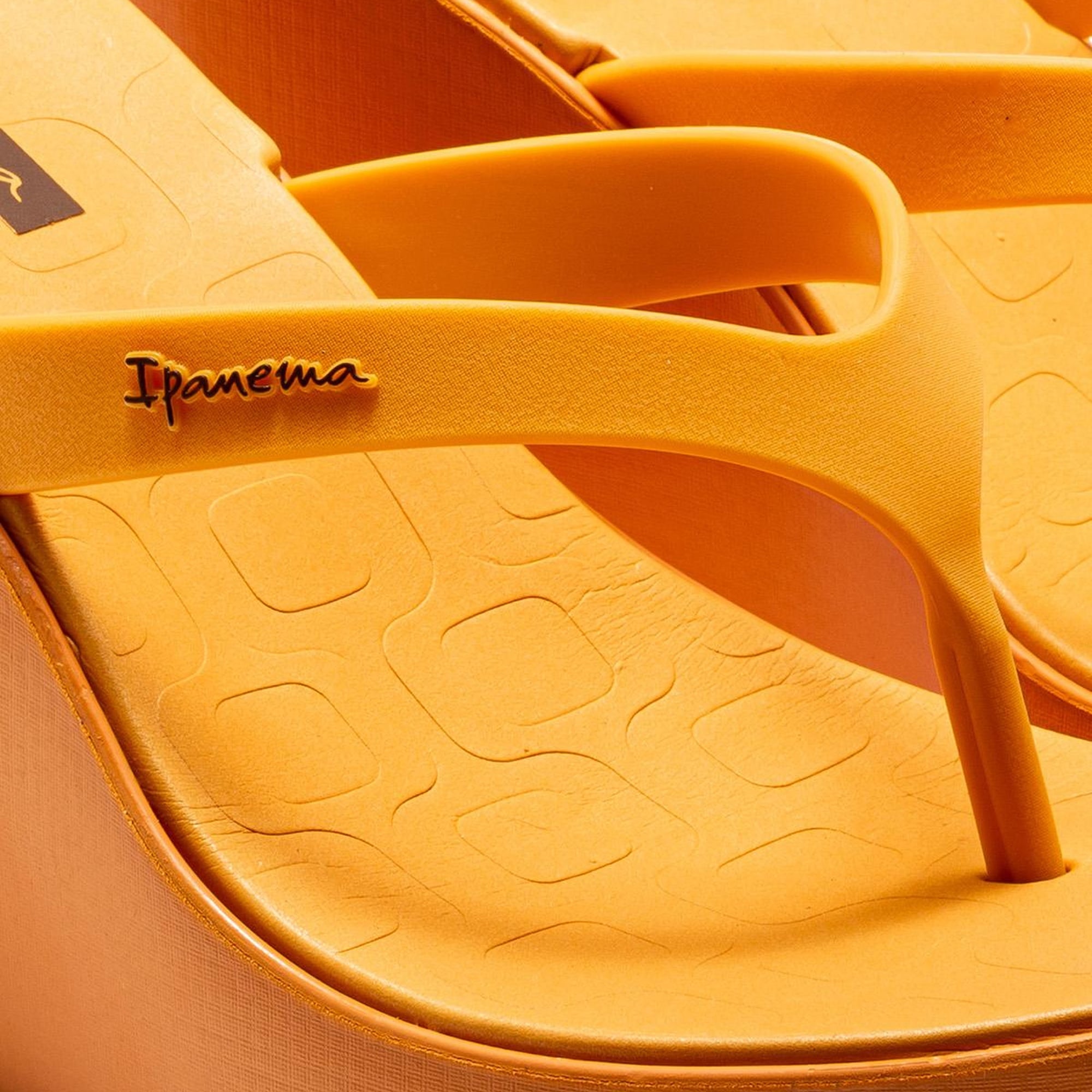 High Fashion Fem Kadın Parmak Arası Terlik Sarı 35/40