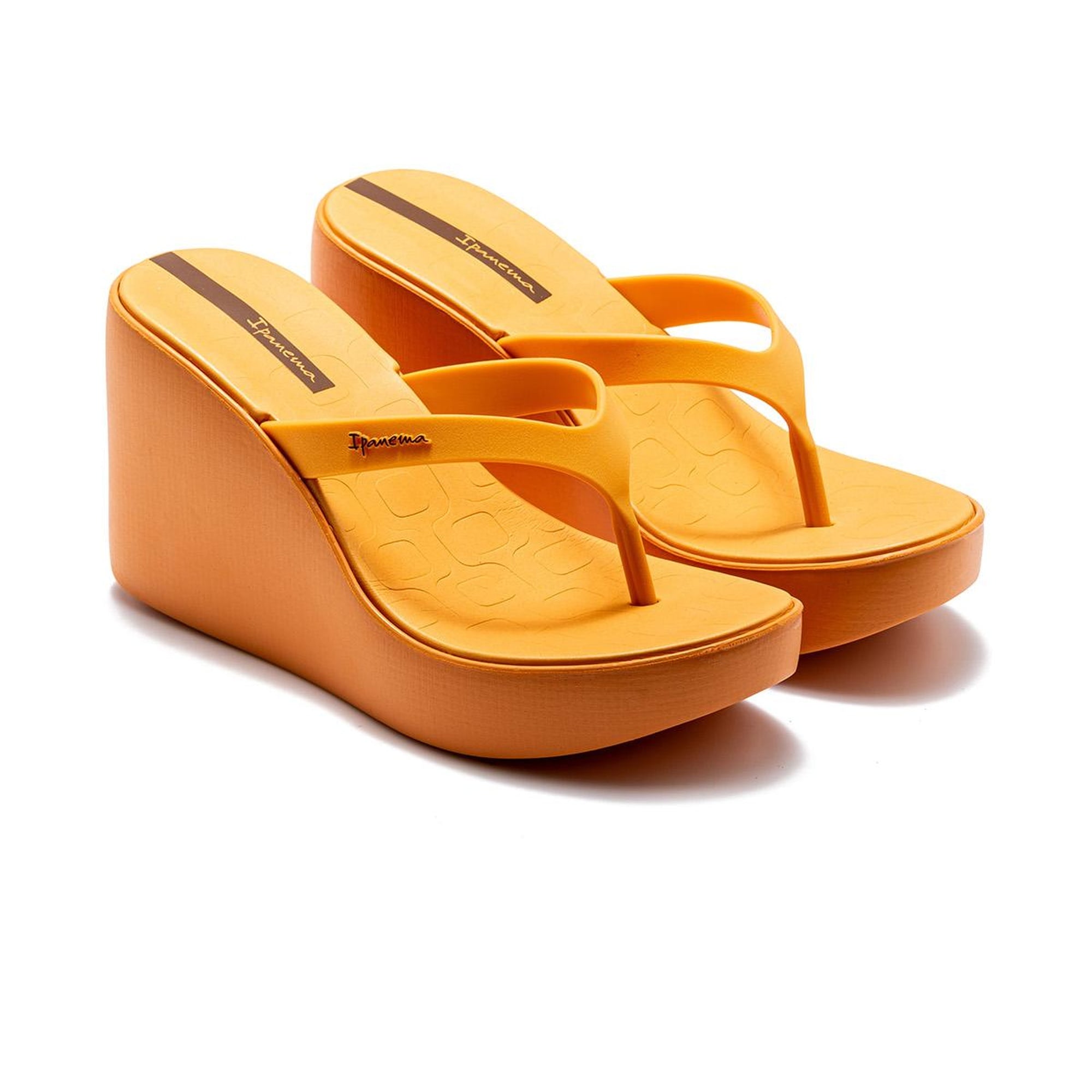 High Fashion Fem Kadın Parmak Arası Terlik Sarı 35/40