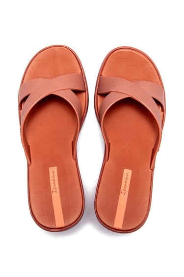  High Fashion Slide Kadın Terlik Koyu Pudra 35/40