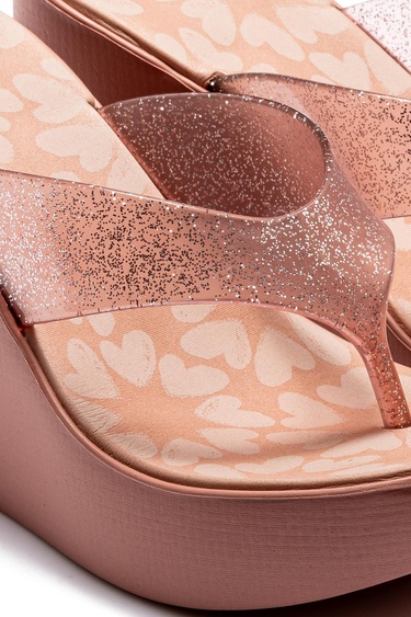  Sunny Kadın Parmak Arası Terlik Pudra 35/40