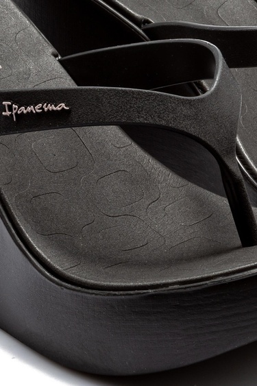  High Fashion Fem Kadın Parmak Arası Terlik Siyah 35/40