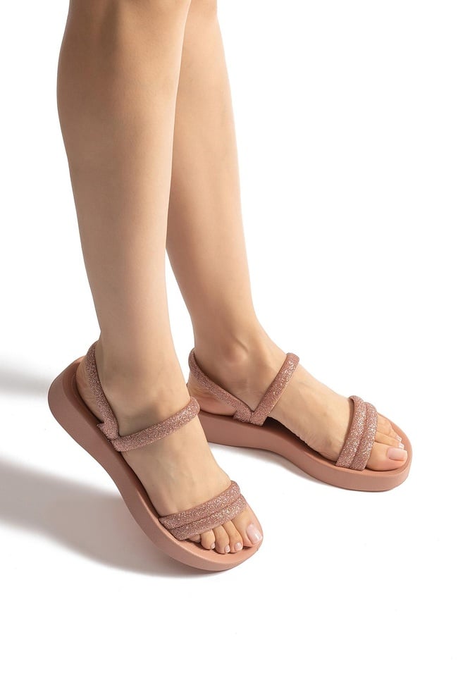 Glitter Sand Kadın Sandalet Pudra 35/40