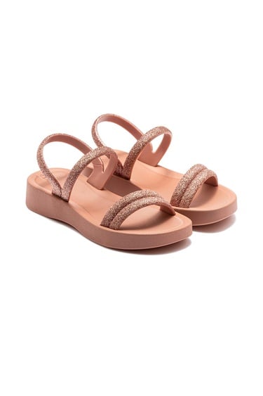  Glitter Sand Kadın Sandalet Pudra 35/40
