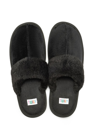  Ella Kadın Ev Terliği Siyah 37/41