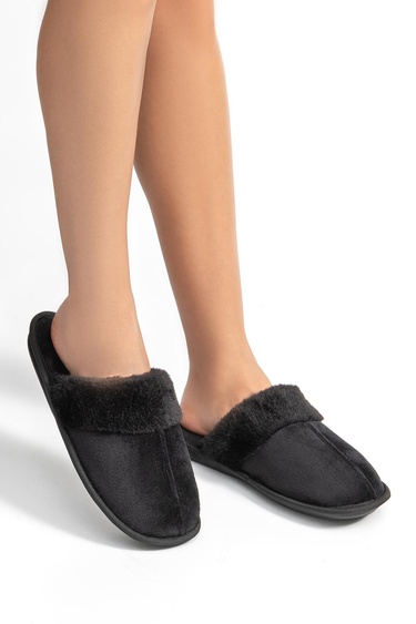  Ella Kadın Ev Terliği Siyah 37/41