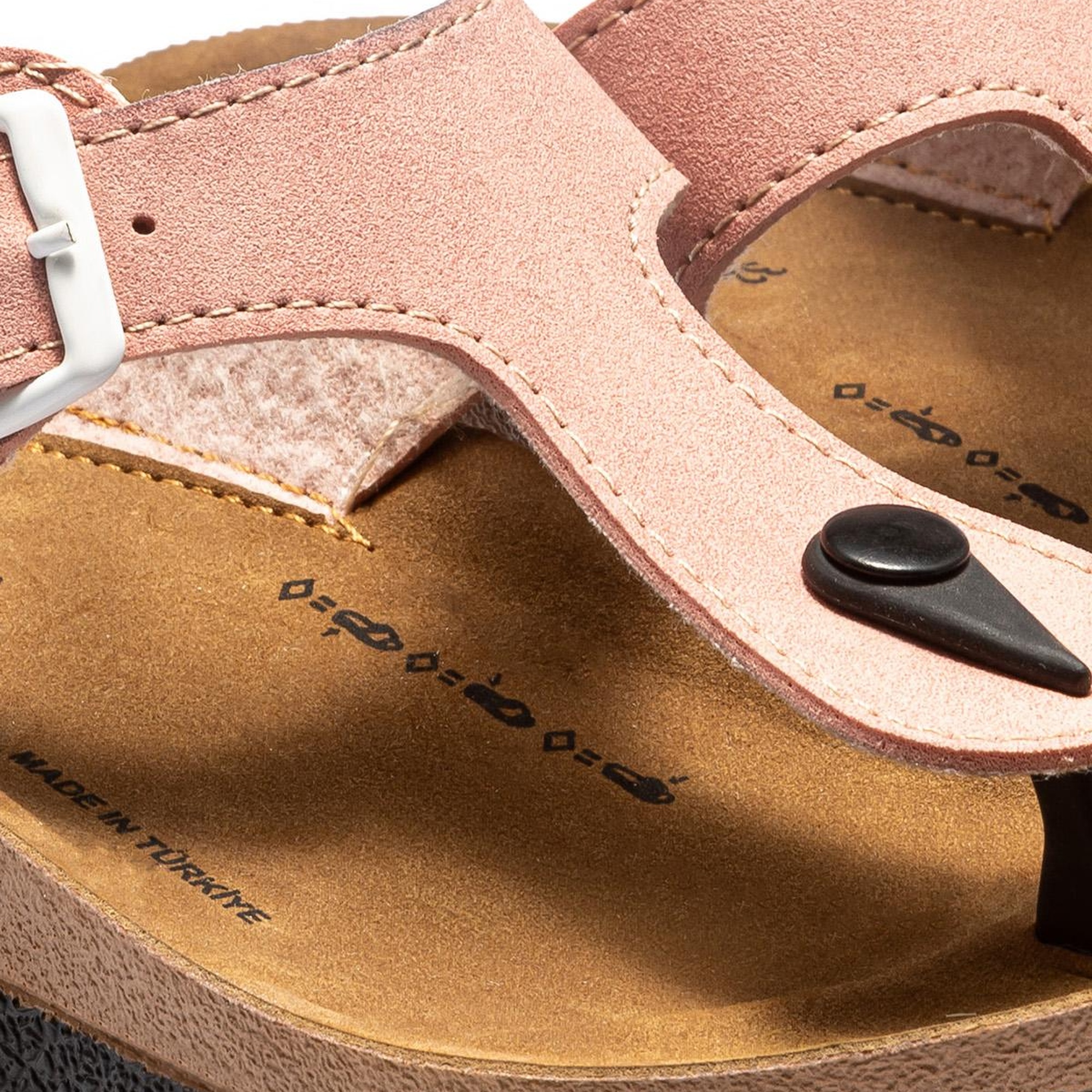 Aris Çocuk Parmak Arası Terlik Pudra 30/35