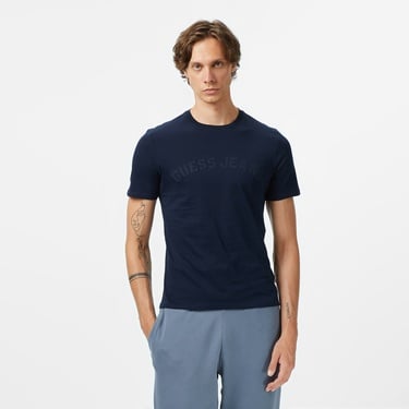  Guess Jeans Slim Fit Erkek Lacivert T-Shirt