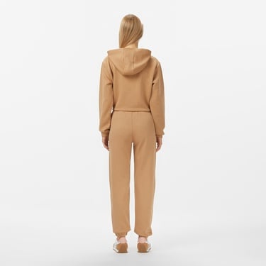  Guess Peony Regular Fit Kadın Kahverengi Eşofman Altı