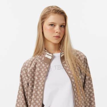  Guess Aggie Scuba Kadın Renkli Sweatshirt