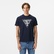 Guess Triangle Regular Fit Erkek Lacivert T-Shirt
