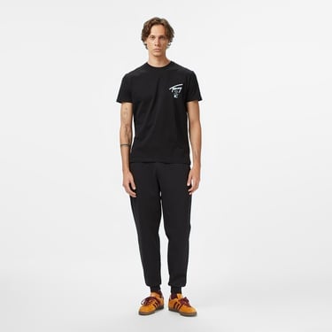  Tommy Hilfiger Essential Intechno Erkek Siyah Eşofman Altı