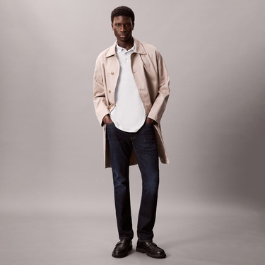  Calvin Klein Supima Erkek Beyaz Polo