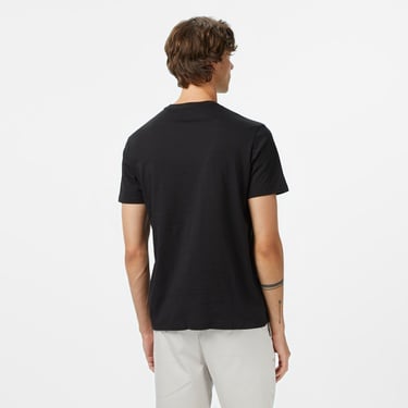  Calvin Klein Outline Tape Graphic Erkek Siyah T-Shirt