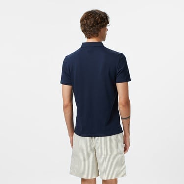  Calvin Klein Supima Erkek Mavi Polo