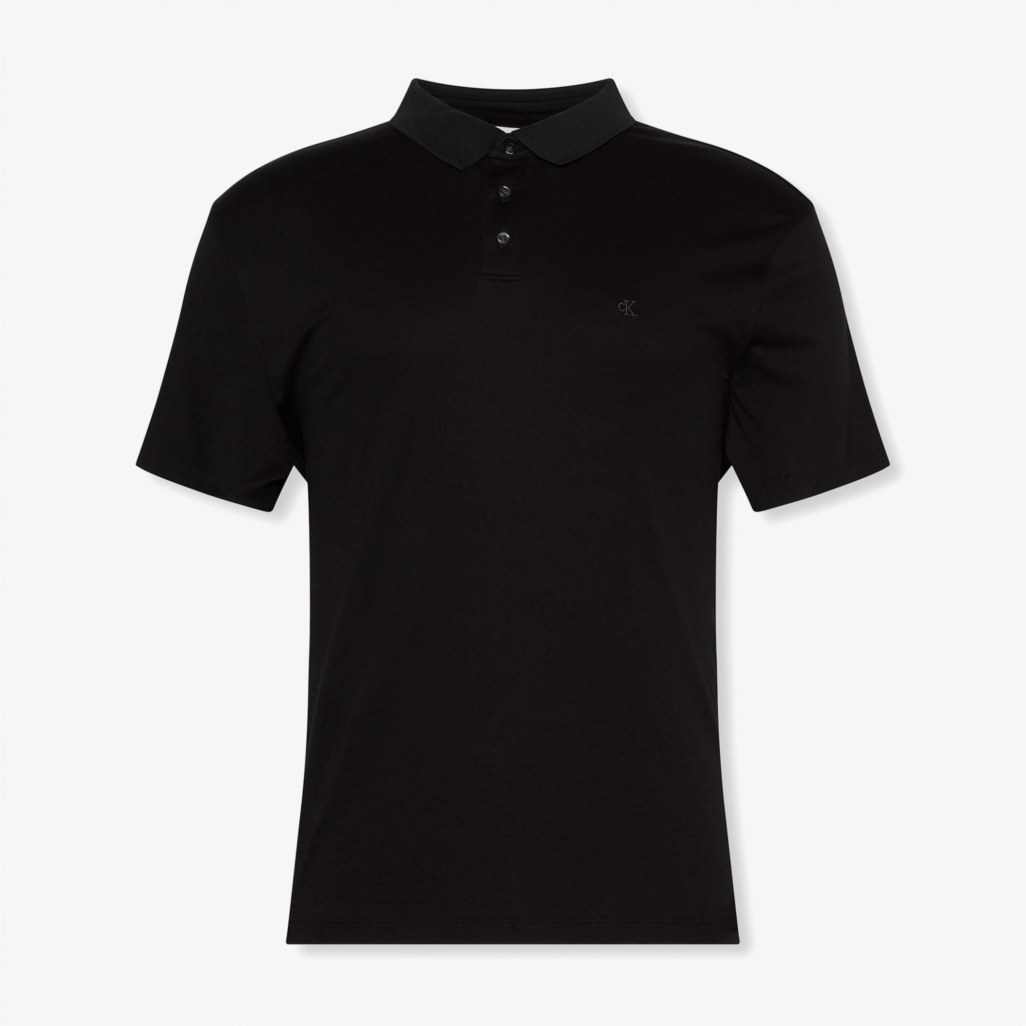 Calvin Klein Supima Erkek Siyah Polo