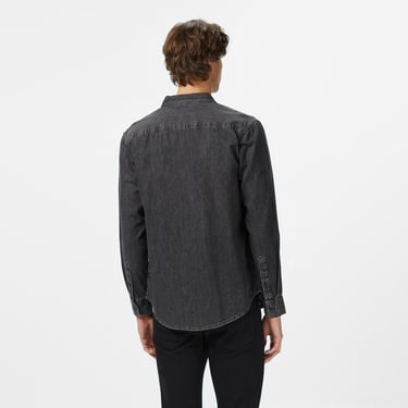  Calvin Klein Casual Classic Vail Denim Erkek Siyah Gömlek