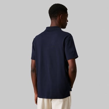  Calvin Klein Supima Erkek Mavi Polo