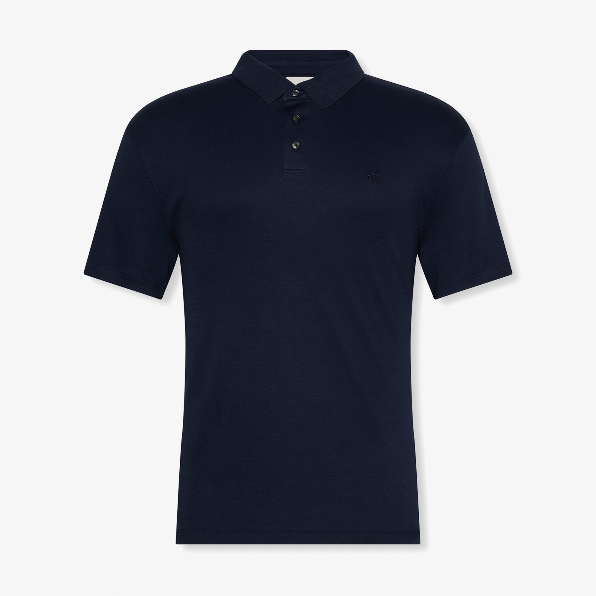 Calvin Klein Supima Erkek Lacivert Polo