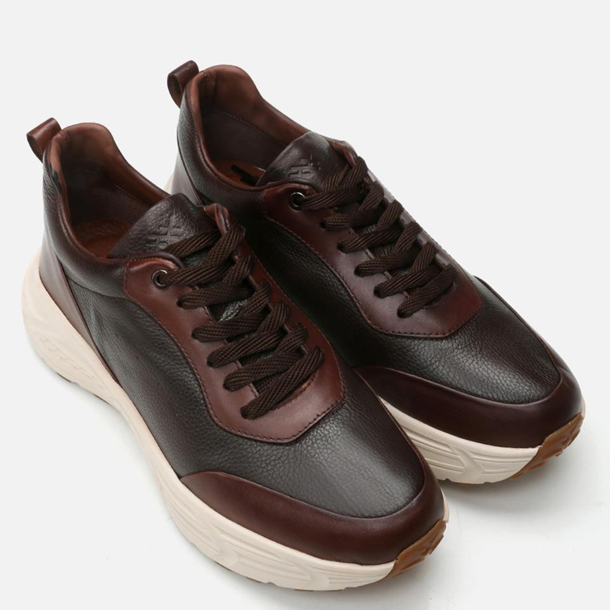 Erkek Deri Kahverengi Spor Ayakkabı