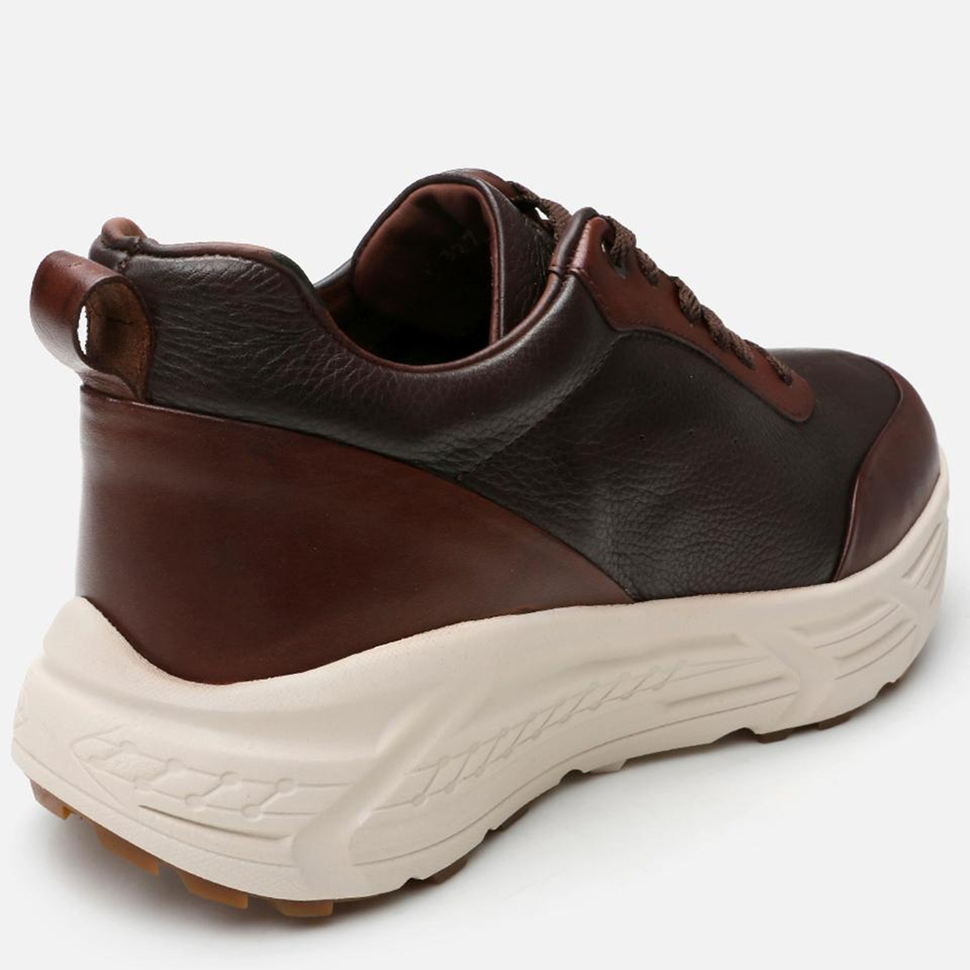 Erkek Deri Kahverengi Spor Ayakkabı