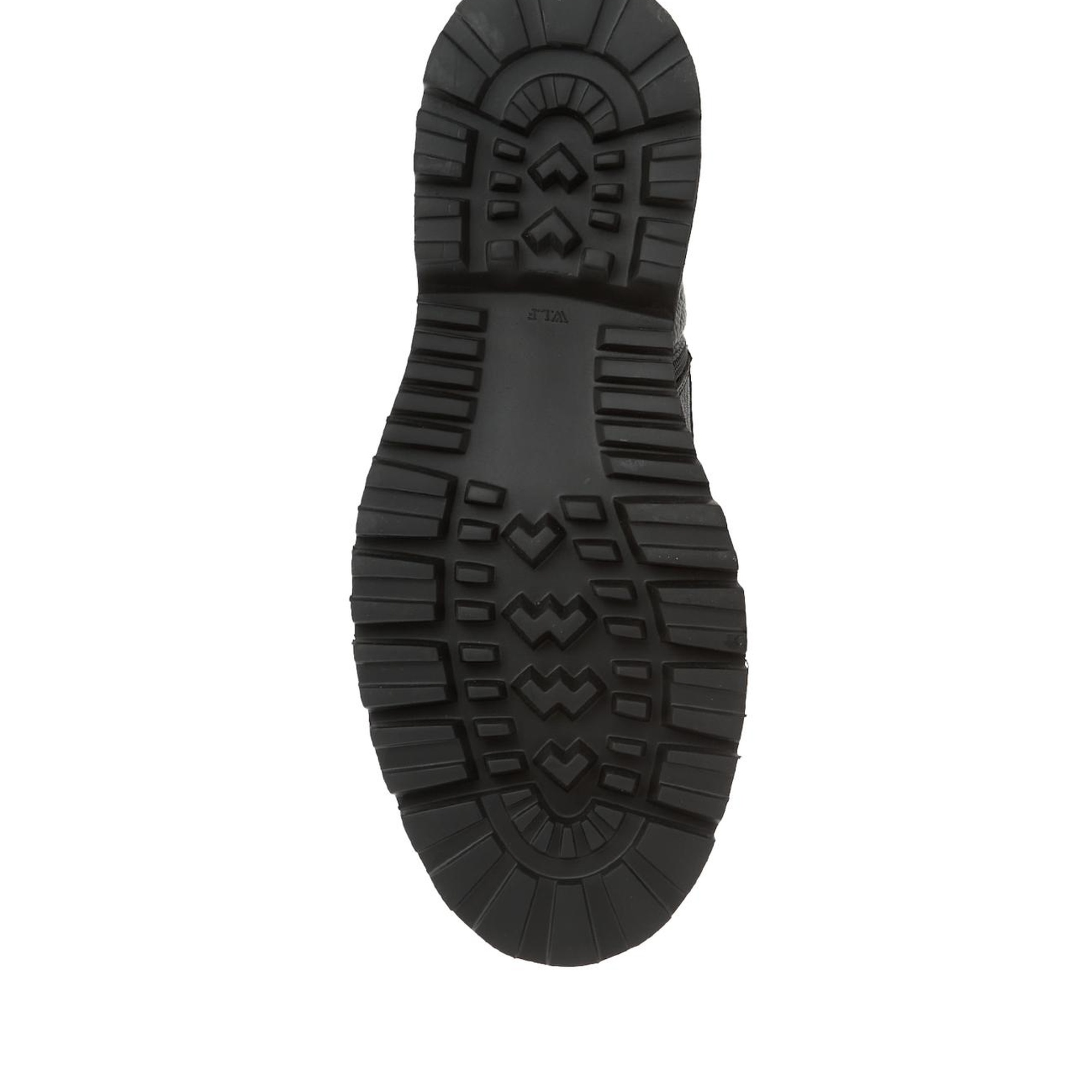 George Hogg Erkek Siyah Baskılı Deri Bot