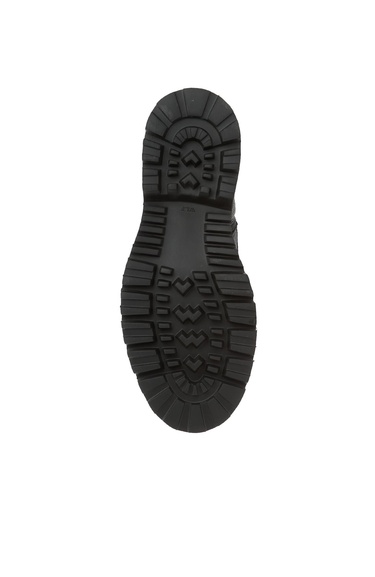  George Hogg Erkek Siyah Baskılı Deri Bot