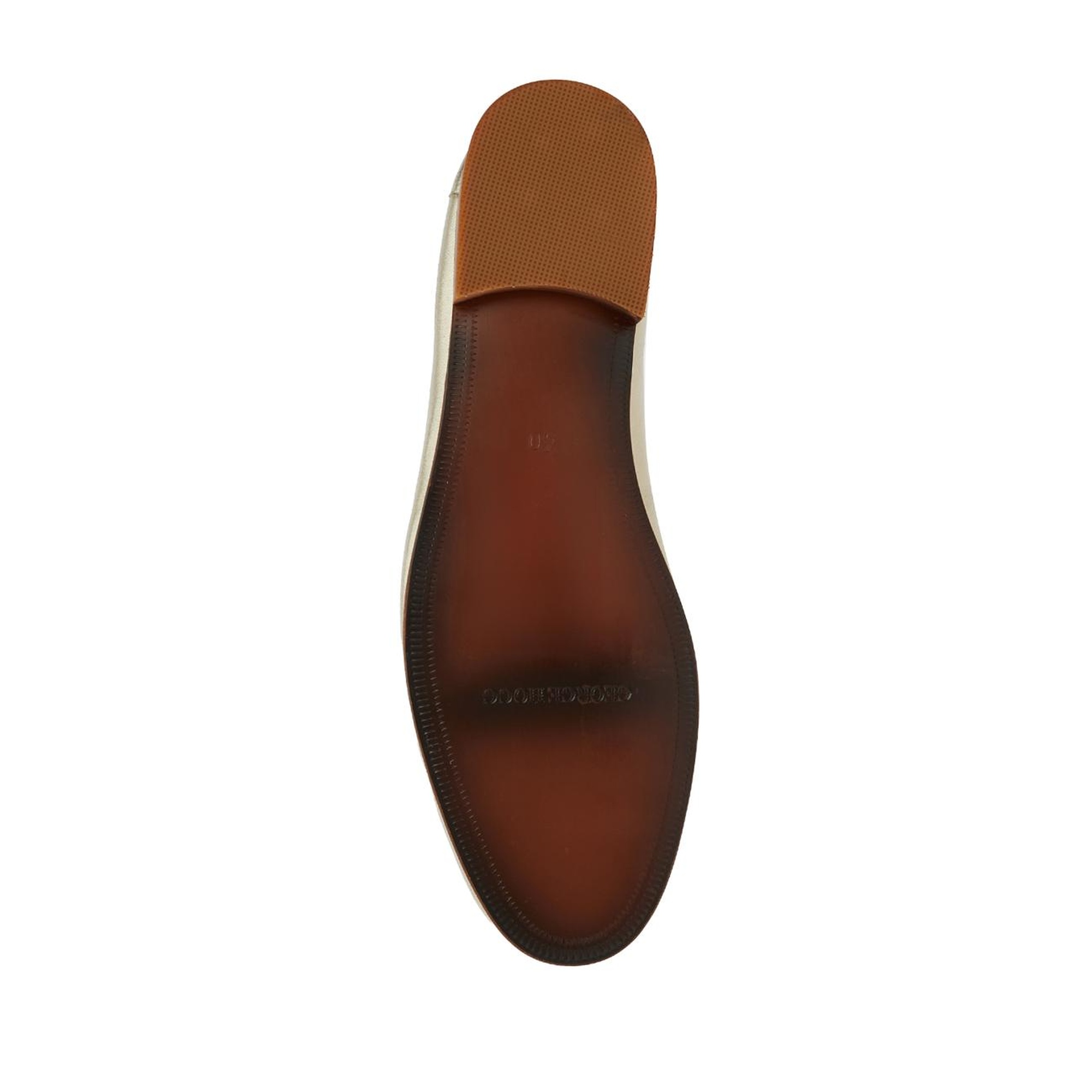 George Hogg Kadın Gold Kuşak Detaylı Deri Loafer