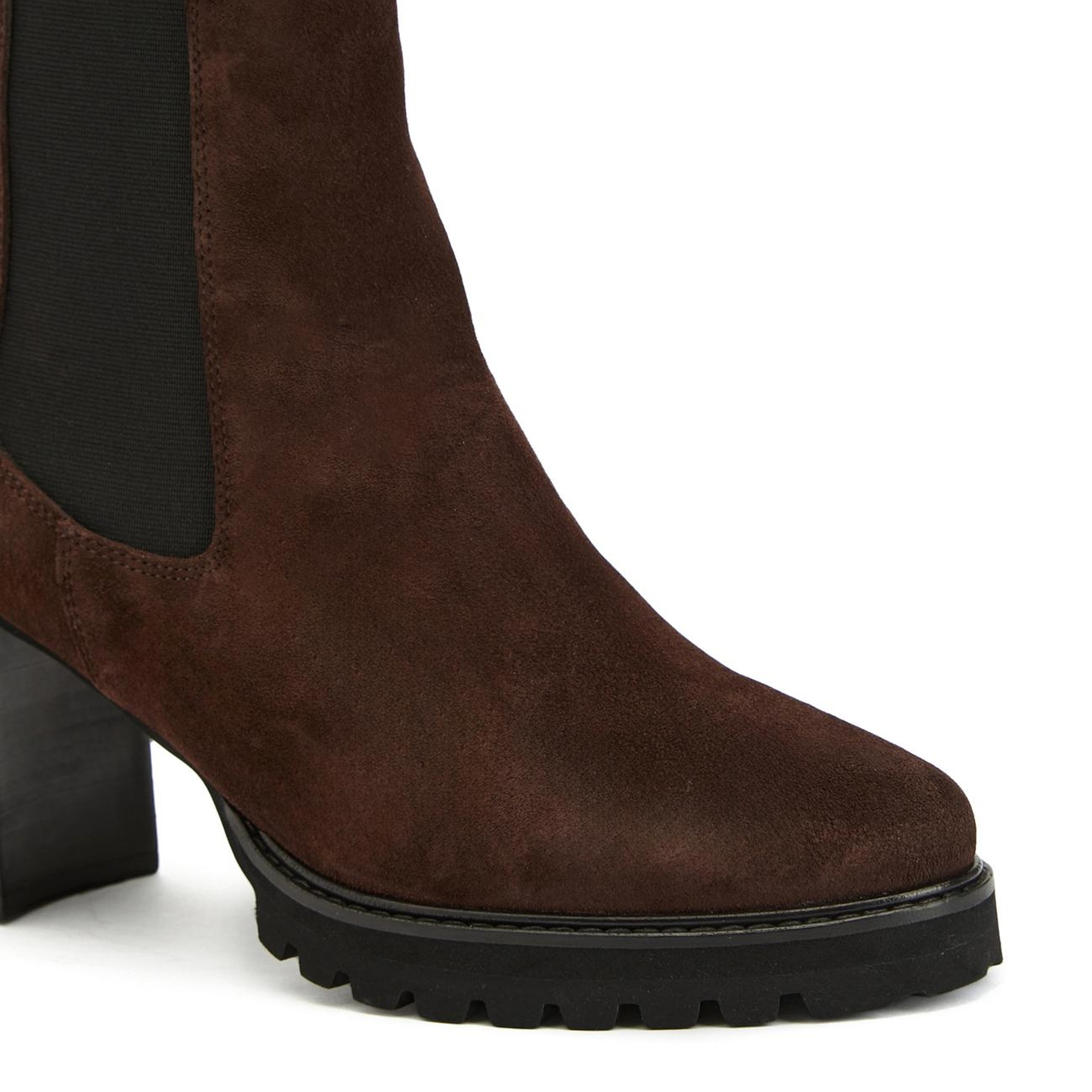 Divarese Kadın Kahverengi Süet Deri Bot