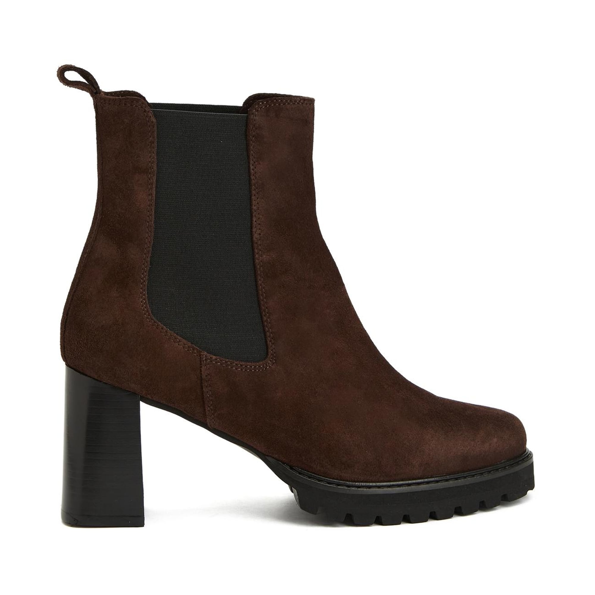 Divarese Kadın Kahverengi Süet Deri Bot