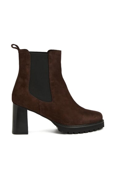  Divarese Kadın Kahverengi Süet Deri Bot