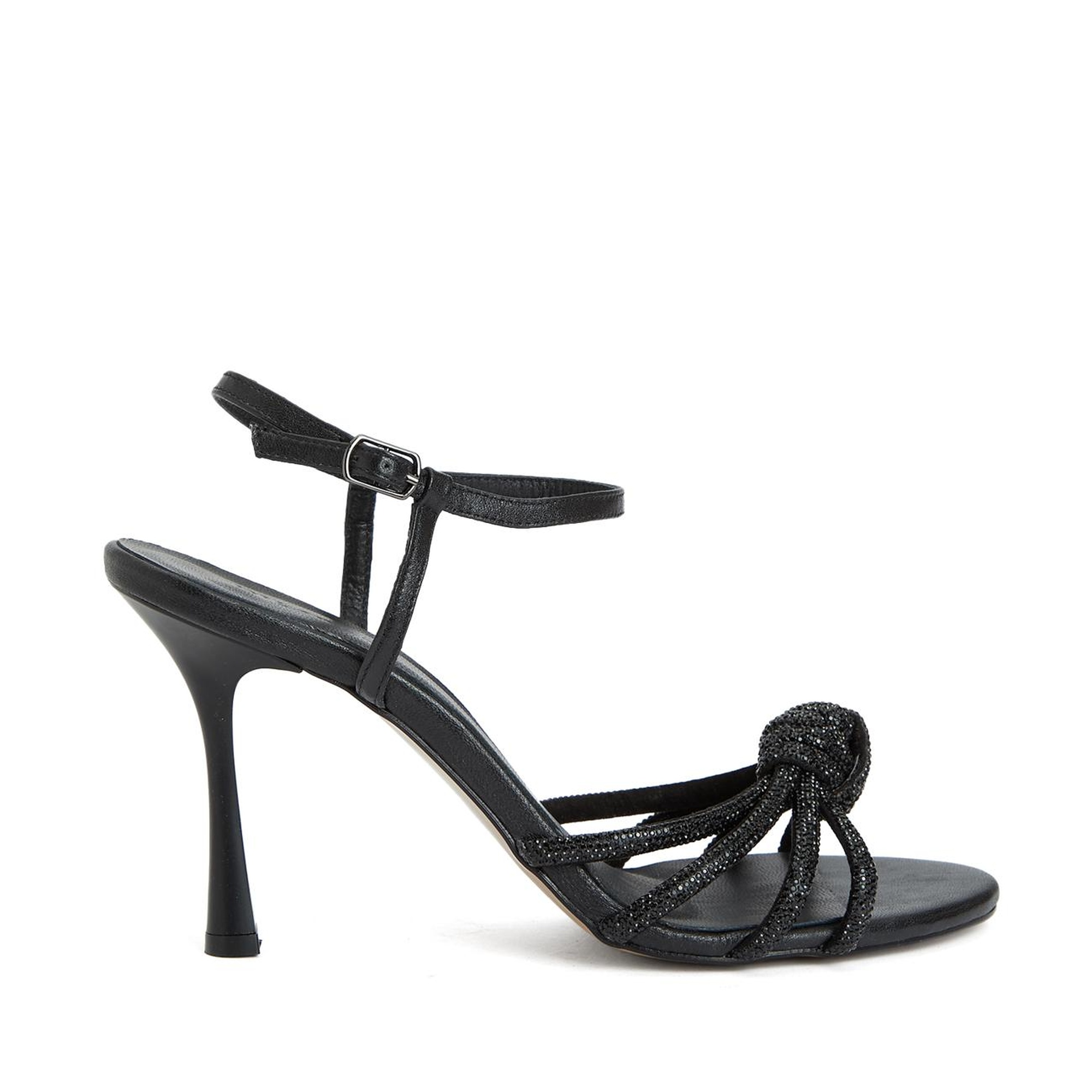 Divarese Kadın Siyah Abiye Sandalet