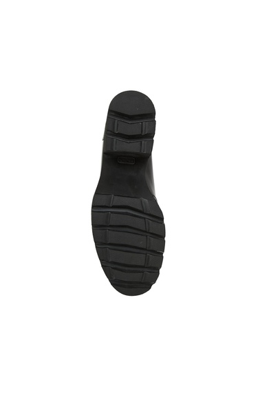  Divarese Kadın Siyah Deri Loafer