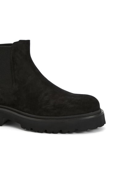  Divarese Erkek Siyah Süet Bot