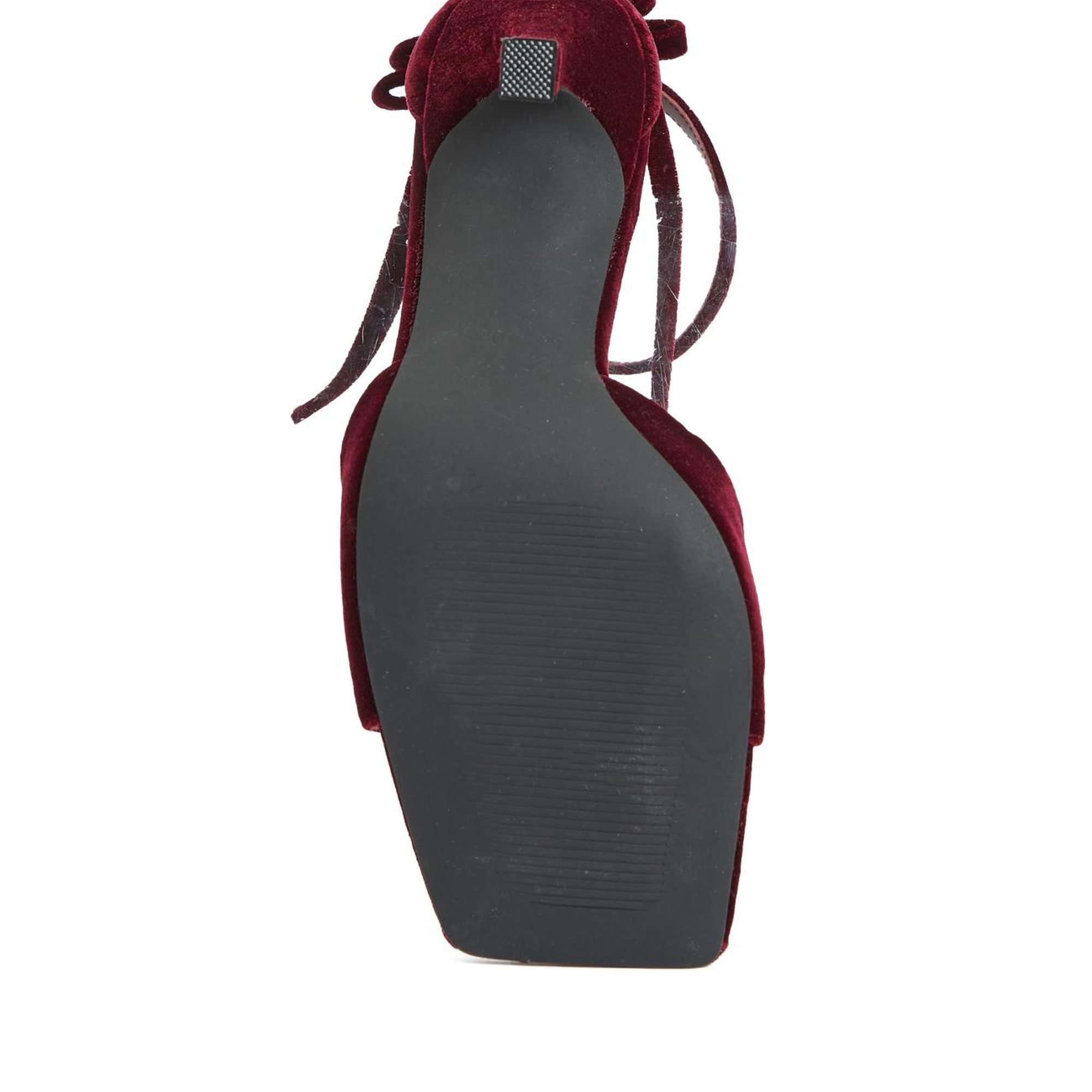 Divarese Kadın Bordo Bantlı Sandalet